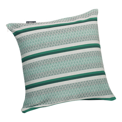 Hammock pillow case - green white