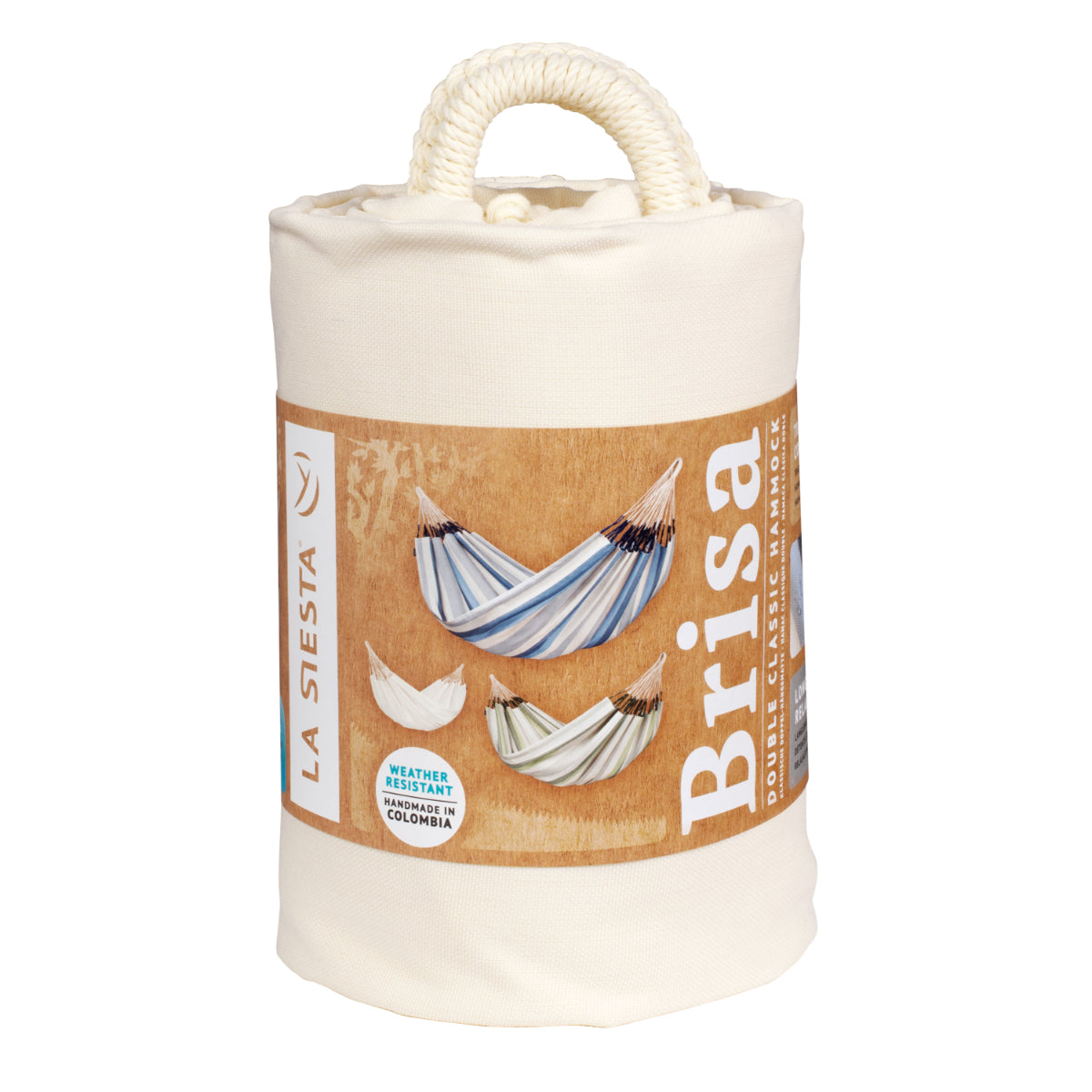 La Siesta Vanilla White Outdoor Hammock - Double Size