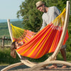 Curved Wooden Hammock Stand