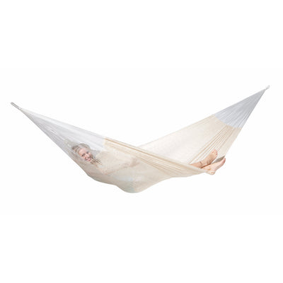 Cotton net woven Mexican hammock