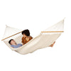 Colombian made organic cotton natural white hammock