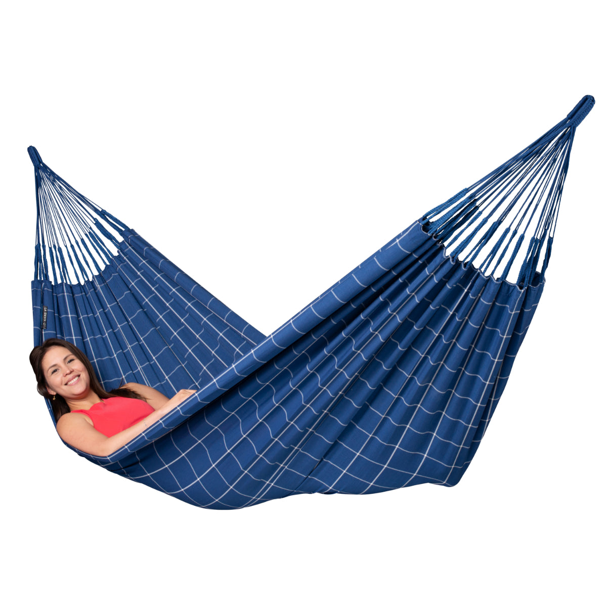 Double Blue Outdoor Hammock