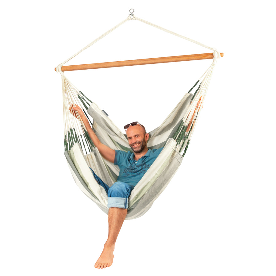La Siesta King Size Cedar Chair Hammock 