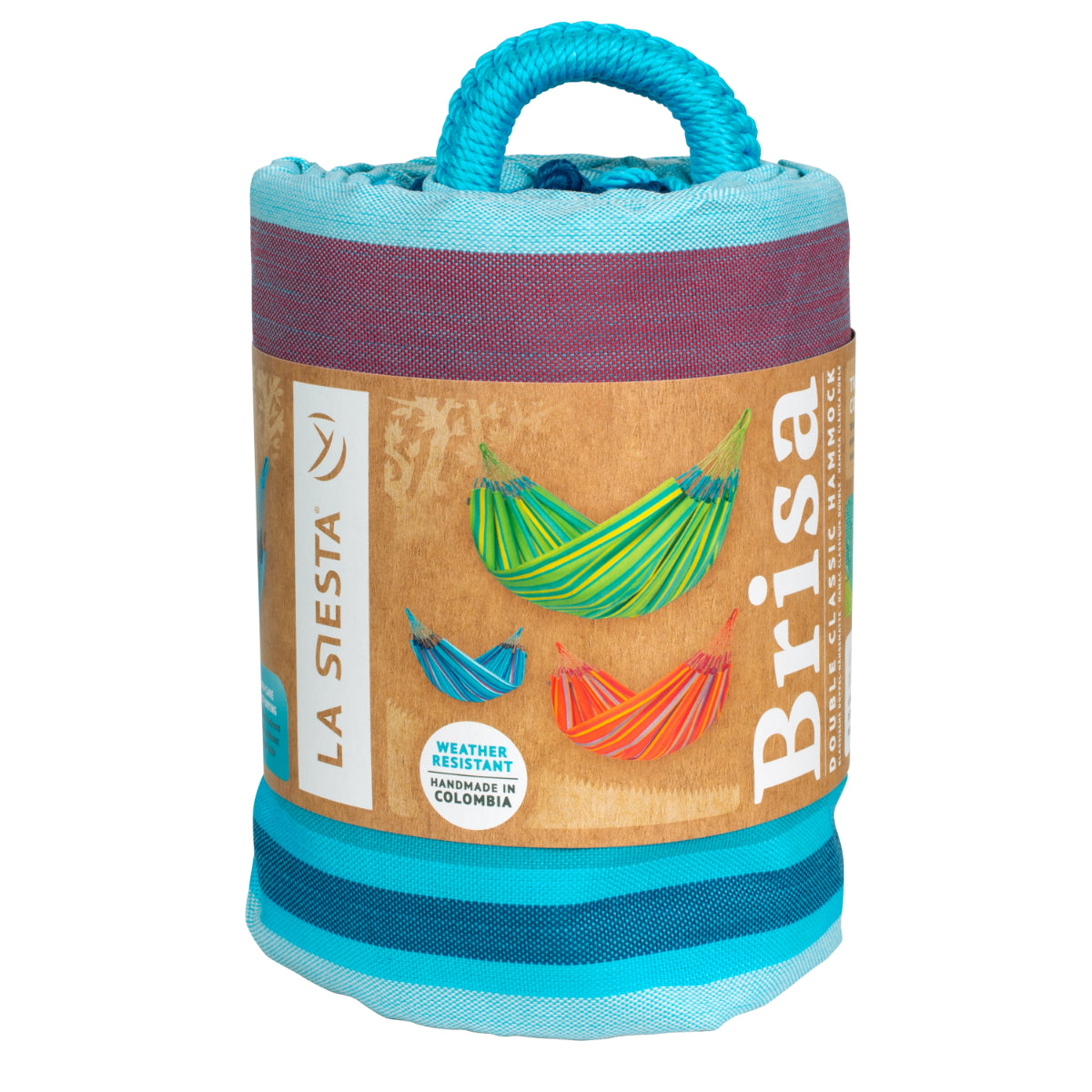 Double Blue Hammock Packaging