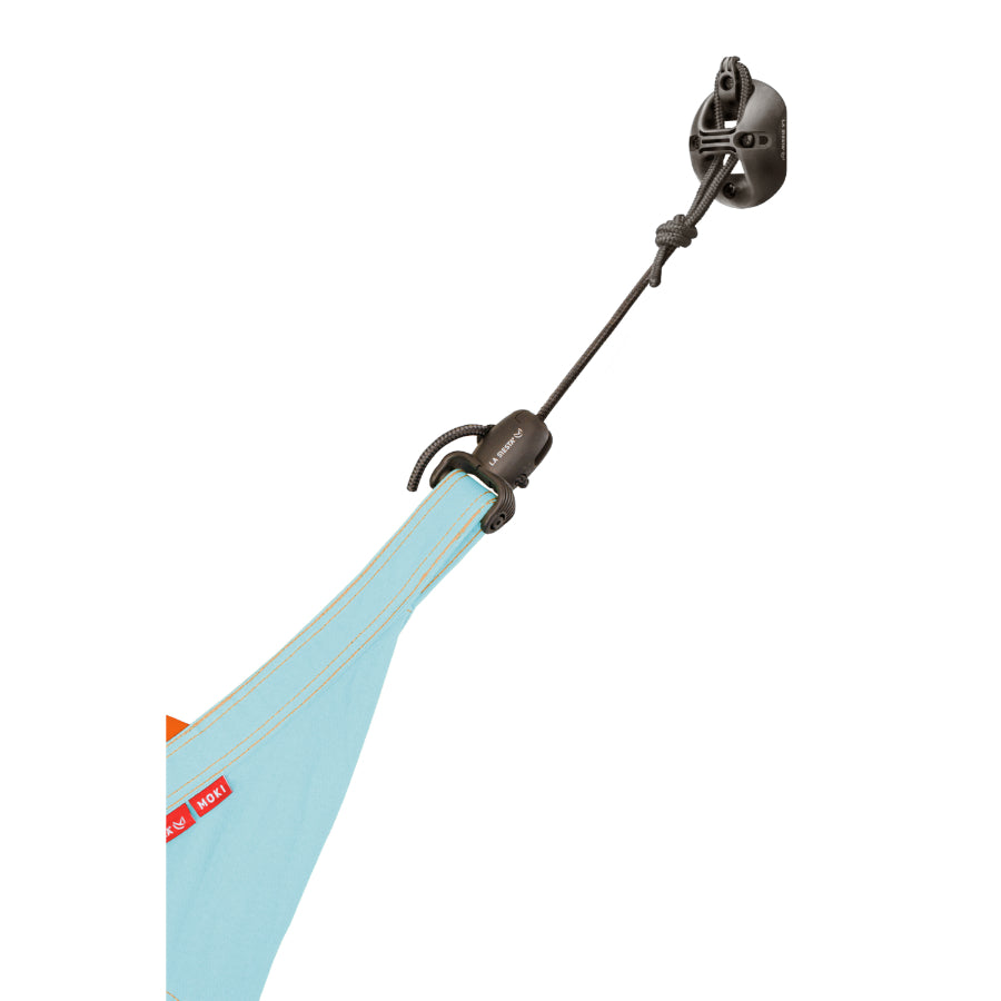 Hammock arm ends and included wall hooks