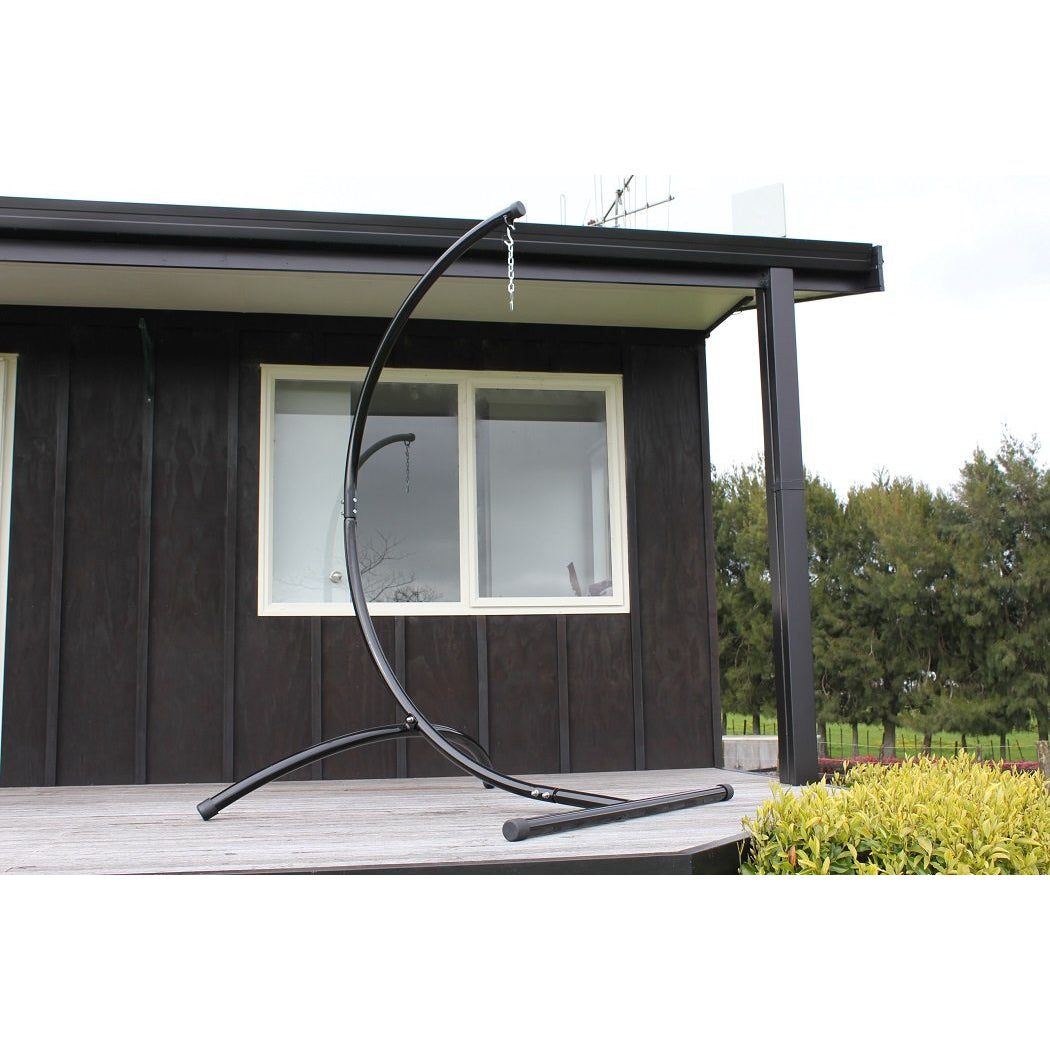 Curved hammock chair frame