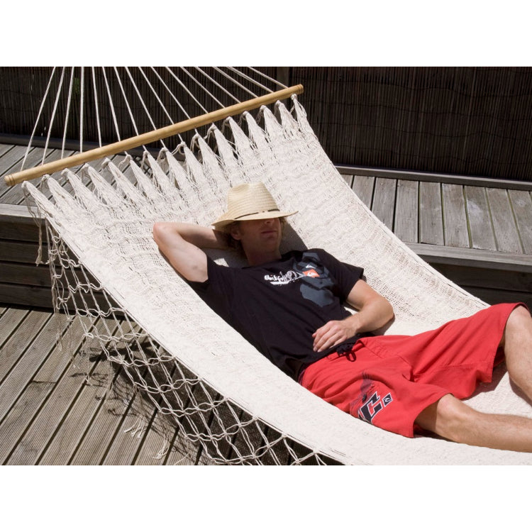 Mexican Resort Style Hammock - Natural White