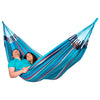 Two people in hammock