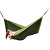Forest green travel and camping hammock for one or two