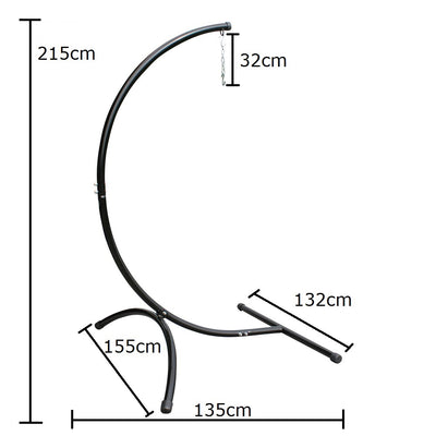 Chair hammock stand dimensions