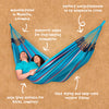 Family wave hammock features