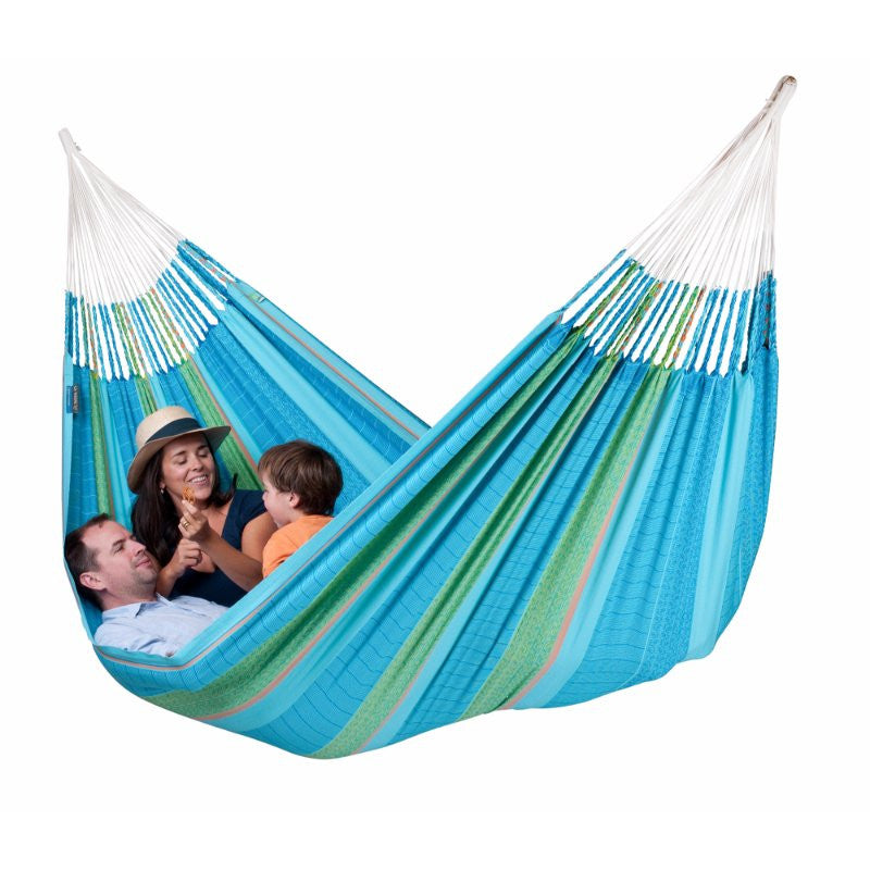 Blue cotton hammock