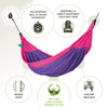 La siesta Moki hammock features