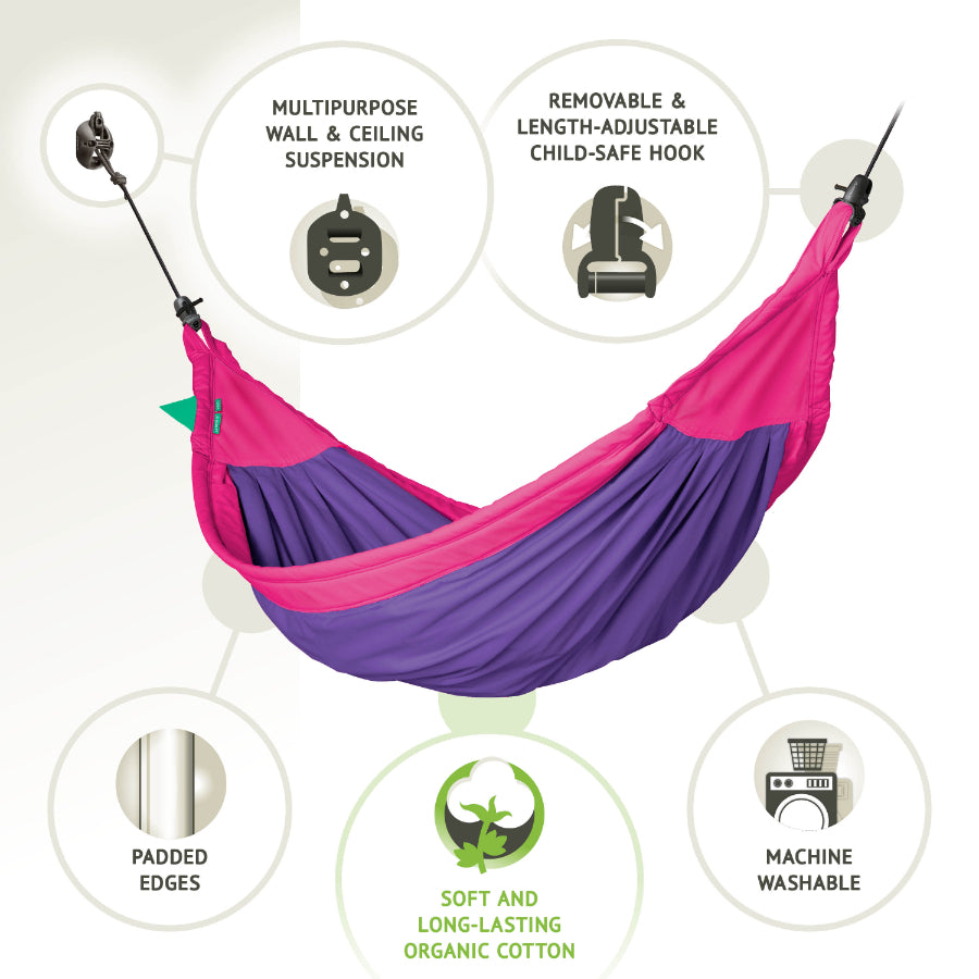 La siesta Moki hammock features