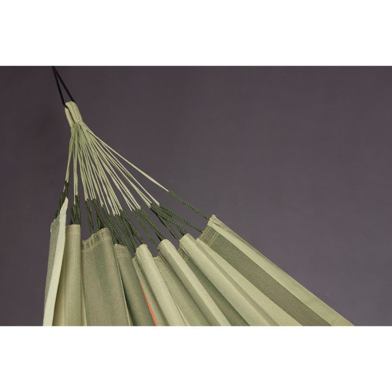 green double outdoor hammock