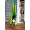 Green hanging hammock chair swing