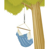 how to hang a hanging chair from a tree