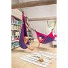 La Siesta organic cotton lily hammock and hanging nest pod