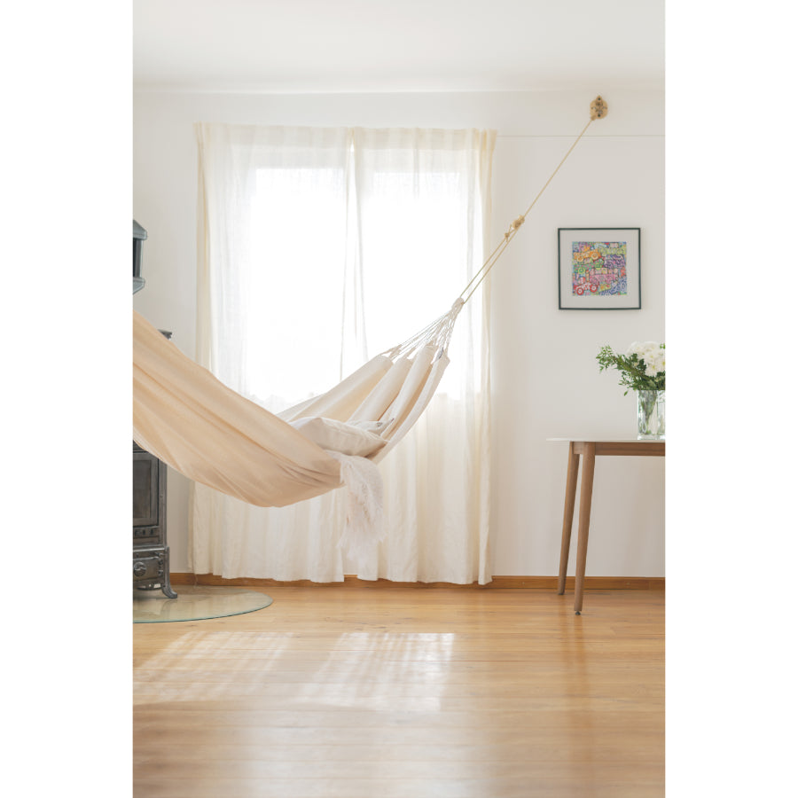 Single Hammock - White