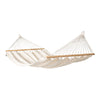 Colombian organic white double size spreader bar hammock