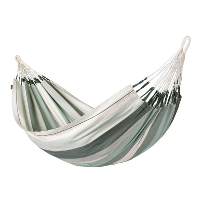 La Siesta organic cotton green and white hammock