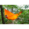 Hammock relaxation outdoors in the forest