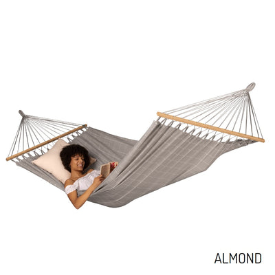 Arc Hammock Stand and Double Spreader Bar Hammock