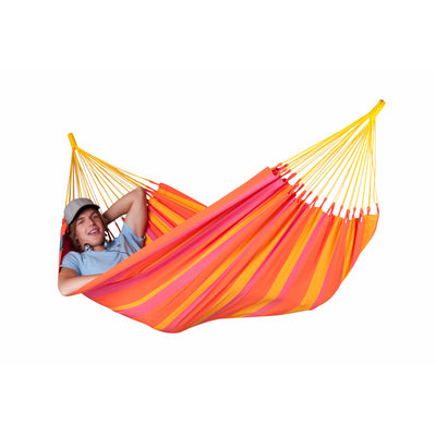 single size orange weatherproof hammock