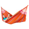 Colourful orange hammock